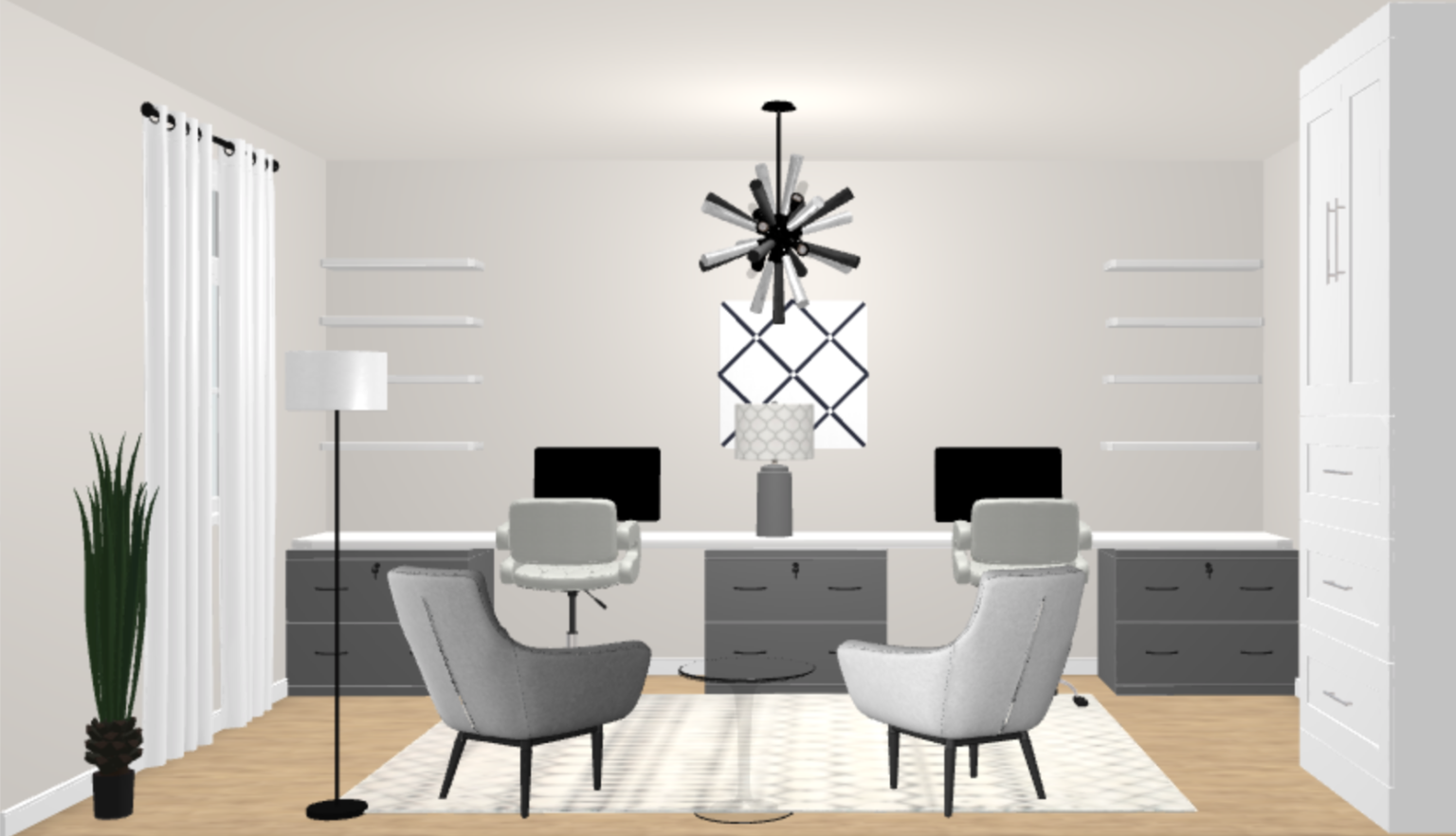 How Do You Create A Home Office Layout? - NOMI Interior Design